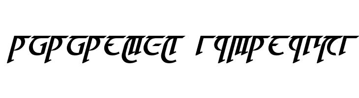 High Drowic Bold Italic  Descarca Fonturi Gratis