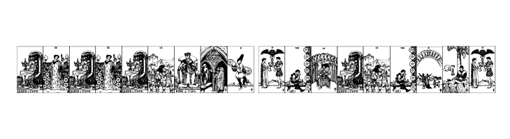 Gypsy Tarot-Minor Arcana  Descarca Fonturi Gratis