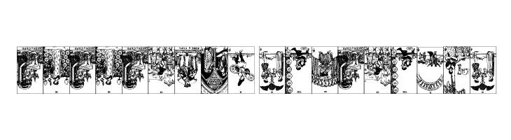 Gypsy Tarot-Minor Arcana Inverted  Descarca Fonturi Gratis