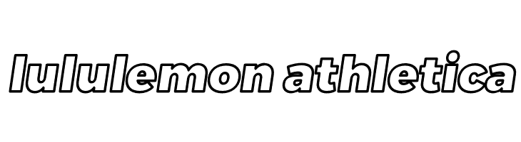 Trueno Black Outline Italic  Descarca Fonturi Gratis