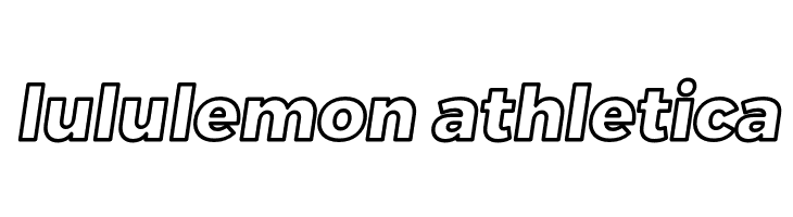 Trueno ExtraBold Outline Italic  Descarca Fonturi Gratis