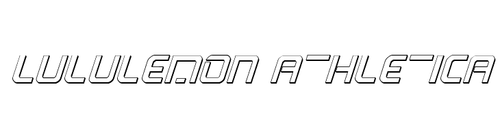 PsYonic VII 3D Italic  Descarca Fonturi Gratis