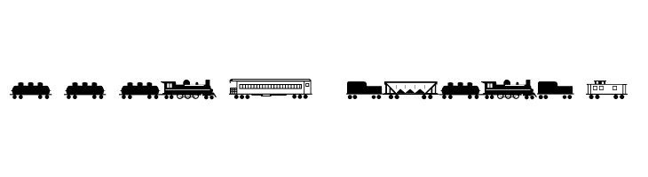 Trains  Descarca Fonturi Gratis