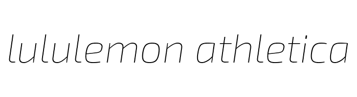 Exo 2 Thin Italic  Descarca Fonturi Gratis