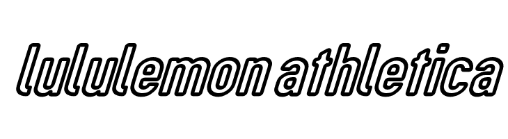 DIN Rundschrift Mittel KonturKursiv  Descarca Fonturi Gratis