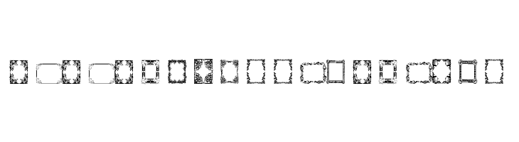 Vintage Frames 8  Descarca Fonturi Gratis