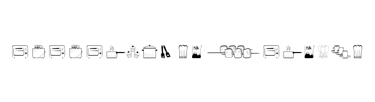 Cooking Set  Descarca Fonturi Gratis