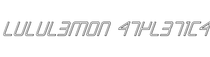 Escape Artist 3D Italic  Descarca Fonturi Gratis