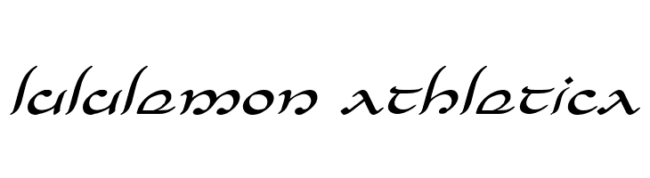 Half-Elven Expanded Italic  Descarca Fonturi Gratis