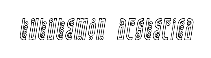 Underground Rose Outline Italic  Descarca Fonturi Gratis