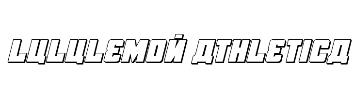 October Guard 3D Italic  Descarca Fonturi Gratis