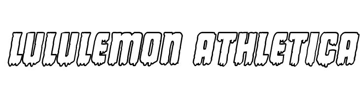 Deathblood Bold Outline Italic  Descarca Fonturi Gratis