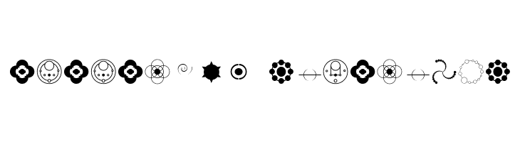 Crop Circle Dingbats  Descarca Fonturi Gratis