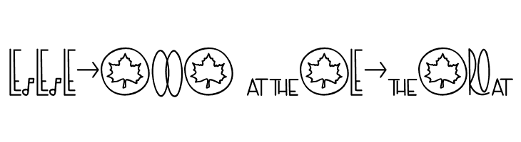 TheRa-SymbolsandLigaturesBold  Descarca Fonturi Gratis