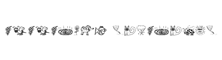 KR Silly Art Dings  Descarca Fonturi Gratis