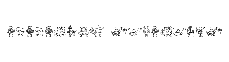 Silly Aliens  Descarca Fonturi Gratis
