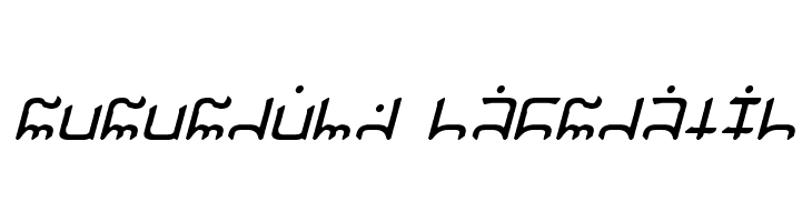 Gargish Italic  Descarca Fonturi Gratis