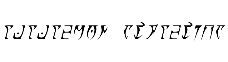 Daedra Italic  Descarca Fonturi Gratis