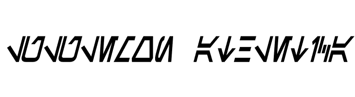 Aurebesh Condensed Bold  Descarca Fonturi Gratis