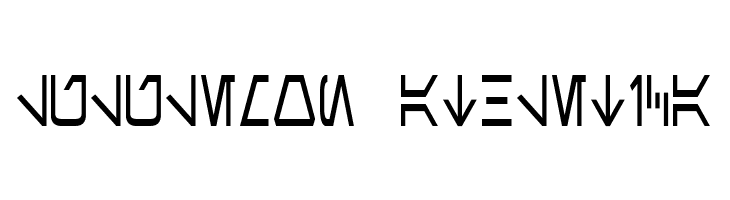 Aurebesh Condensed  Descarca Fonturi Gratis