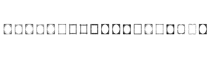 Vintage Frames 7  Descarca Fonturi Gratis