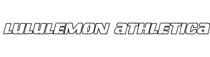 Left Hand Luke Bold Outline Italic  Descarca Fonturi Gratis