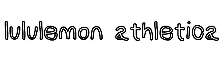 NumbBunny Bold Outline  Descarca Fonturi Gratis