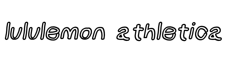 NumbBunny Black Outline Italic  Descarca Fonturi Gratis