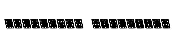 Domino bred kursiv  Descarca Fonturi Gratis