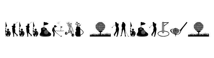 Golf Icons  Descarca Fonturi Gratis