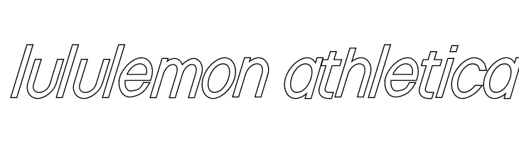 Nordica Classic Light Condensed Oblique Outline  Descarca Fonturi Gratis