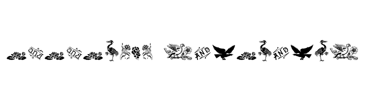 Cornucopia of Dingbats Three  Descarca Fonturi Gratis