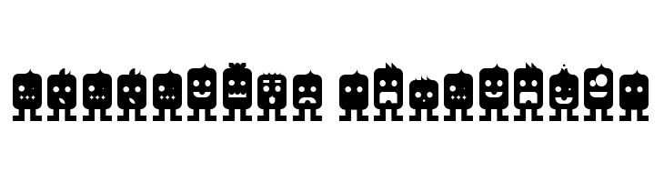 Monsterz Regular  Descarca Fonturi Gratis