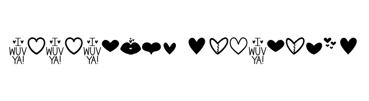 MF Love Dings  Descarca Fonturi Gratis