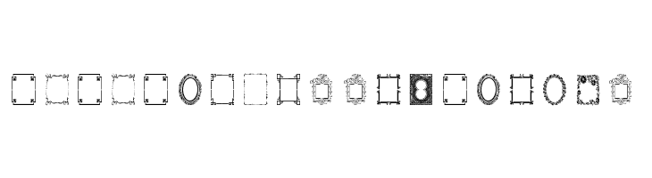 Vintage Frames 6  Descarca Fonturi Gratis