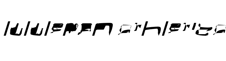 bitstorm ultraextended oblique  Descarca Fonturi Gratis