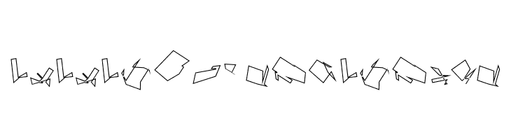 Siberia Tilt Outline  Descarca Fonturi Gratis