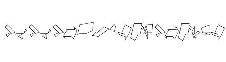 Siberia Reversed Outline Oblique  Descarca Fonturi Gratis