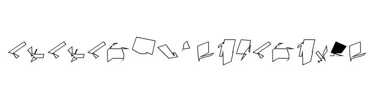 Siberia Outline Oblique  Descarca Fonturi Gratis