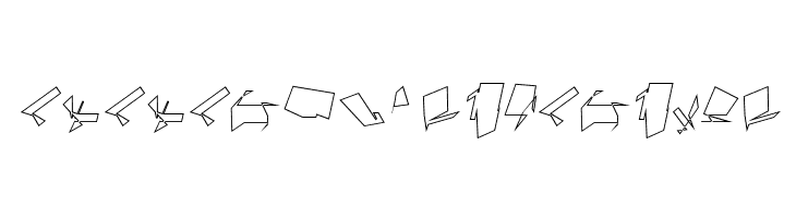 Siberia Wide Outline Oblique  Descarca Fonturi Gratis