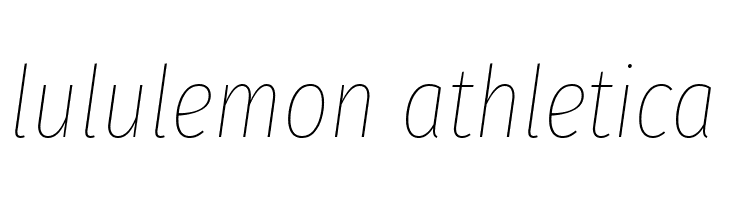 Fira Sans Extra Condensed Thin Italic  Descarca Fonturi Gratis