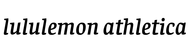 Faustina SemiBold Italic  Descarca Fonturi Gratis