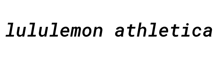 Roboto Mono Medium Italic  Descarca Fonturi Gratis