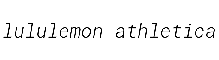 Roboto Mono Light Italic  Descarca Fonturi Gratis