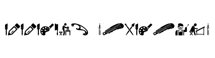 Art Icons and Tools  Descarca Fonturi Gratis