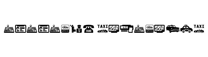 Taxi  Descarca Fonturi Gratis