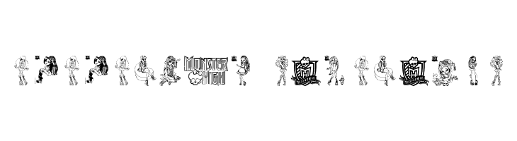 Monster High  Descarca Fonturi Gratis