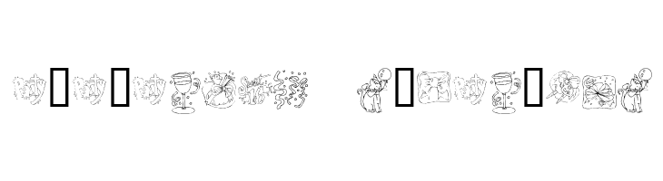 KR Party Time Dings  Descarca Fonturi Gratis