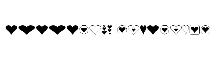 Hearts for 3D FX  Descarca Fonturi Gratis