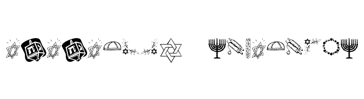 KR Happy Hanukhah  Descarca Fonturi Gratis